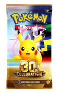 Pokemon 30th Anniversary Celebration Booster Pack (5 Cards)