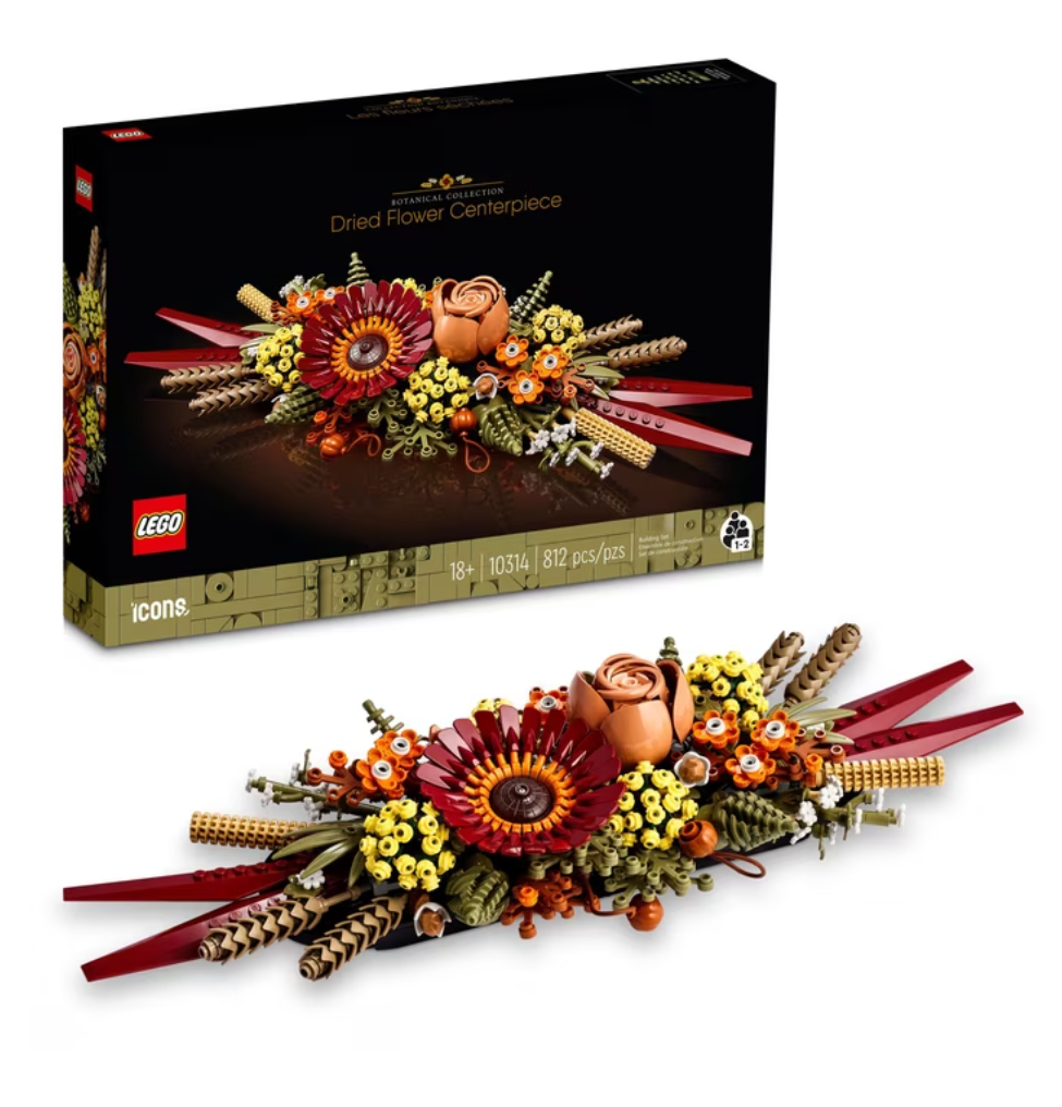 LEGO Icons Dried Flower Centerpiece Building Set 10314