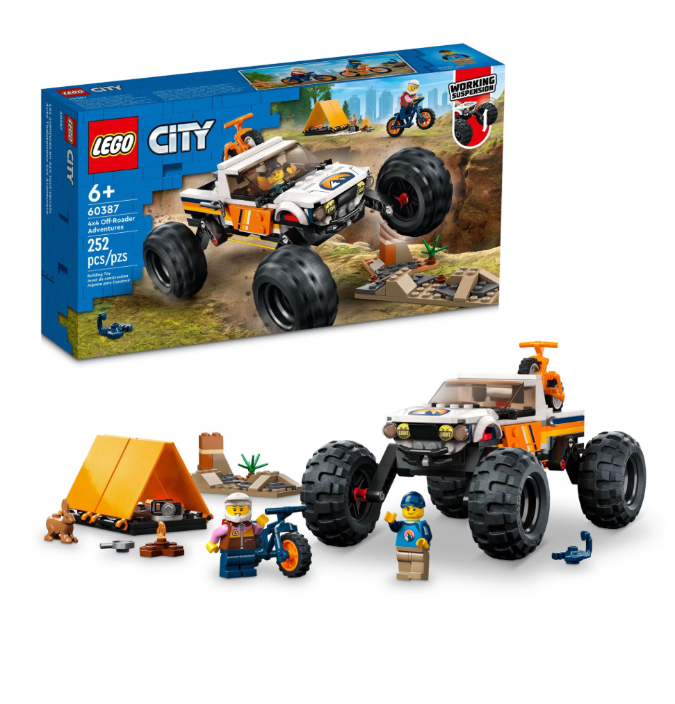 LEGO City 4x4 Off-Roader Adventures Toy Truck 60387
