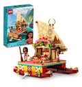 LEGO® Disney Moana’s Wayfinding Boat 43210 Building Toy Set (321 Pieces)