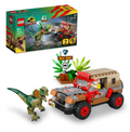LEGO Jurassic Park Dilophosaurus Ambush Jurassic Park 30th Anniversary 76958
