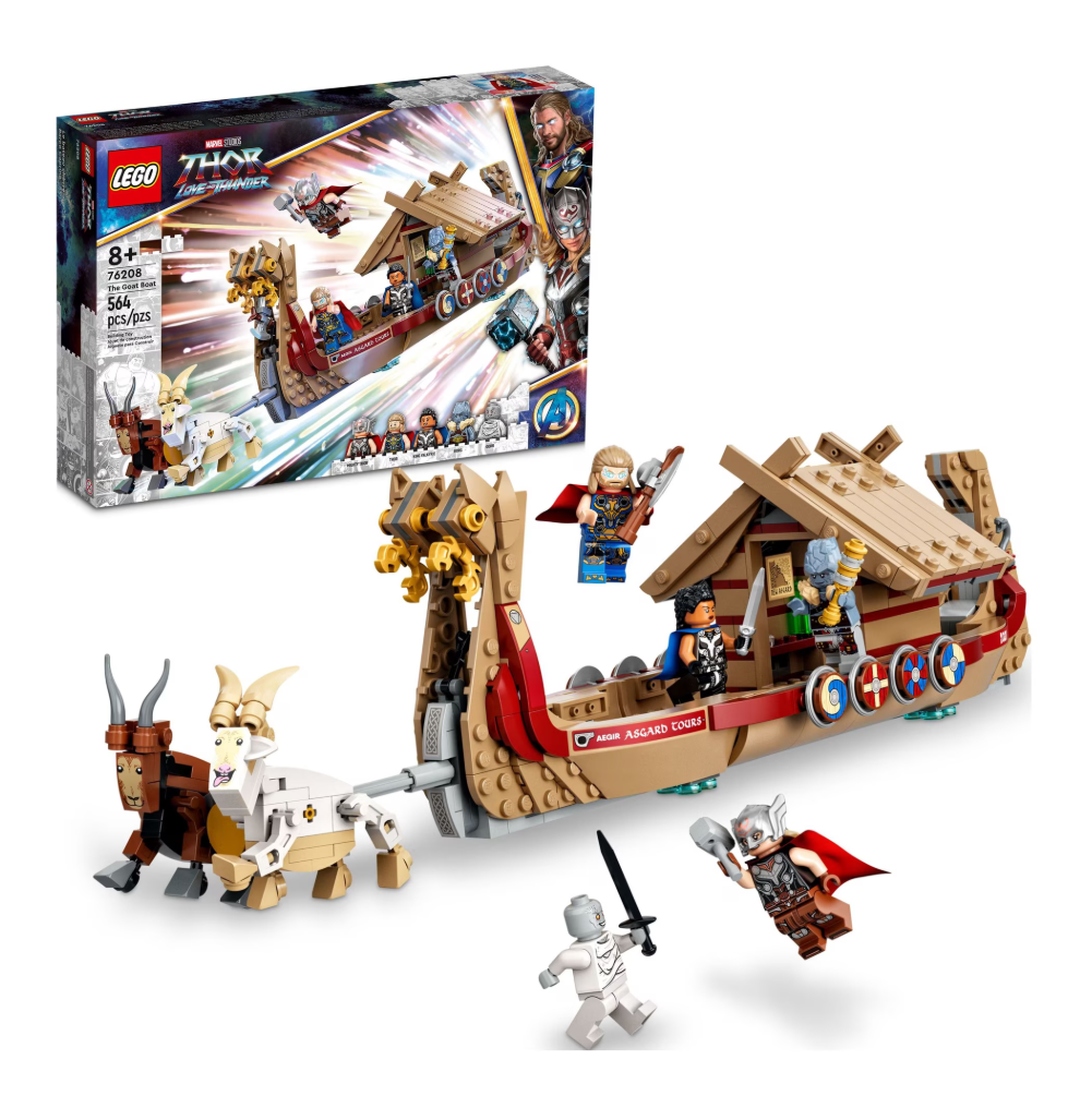 LEGO Marvel The Goat Boat 76208 Building Set; Thor Love and Thunder
